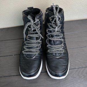 Weatherproof - Black Winter Boots, Size 9M